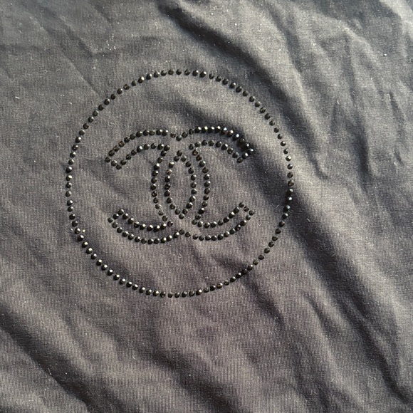 CHANEL Black Short Sleeve Tee - Picture 2 of 3